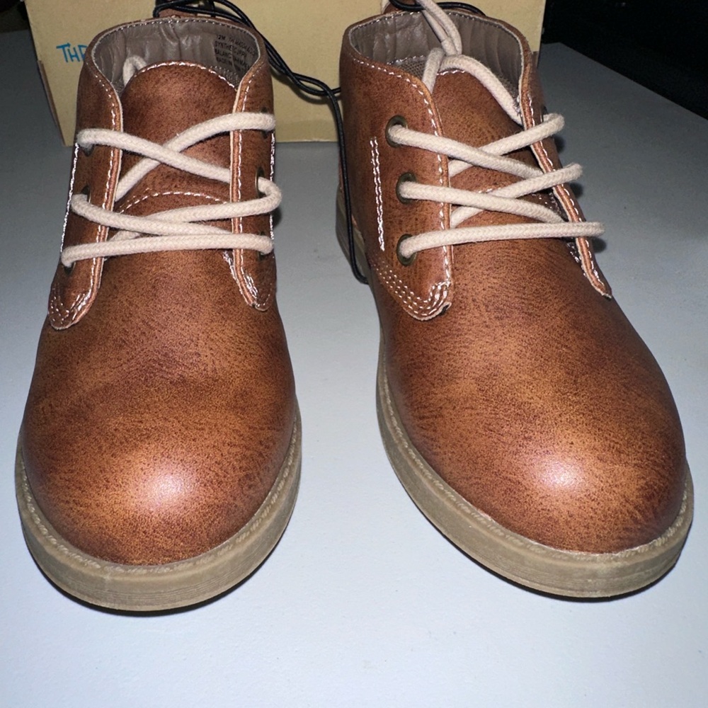 Classic Brown Kids Boots